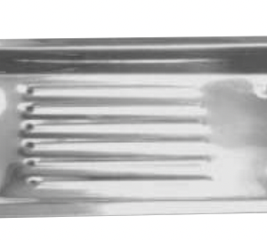 Bandeja Metal Acanalada 100x200mm